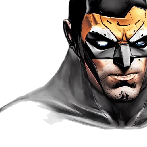 mask, comic book art, concept art, photorealistic, 3d render, well, designed, portrait transparent PNG cut-out