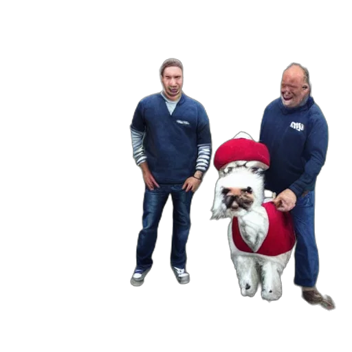 staff, animal, jacket, creature, 3d render, concept art, tommyinnit, tubbo transparent PNG cut-out