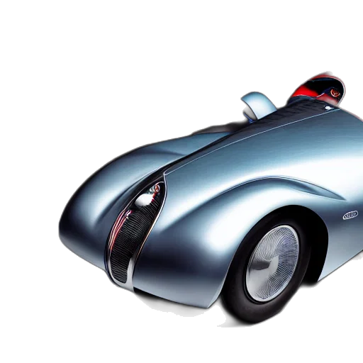 car, 3d render, concept art, photorealistic, futuristic, bugatti, type, atlantic transparent PNG cut-out