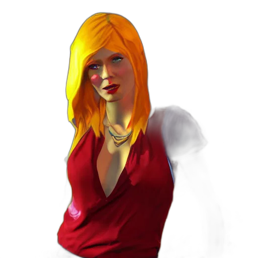 staff, face, dress, photorealistic transparent PNG cut-out