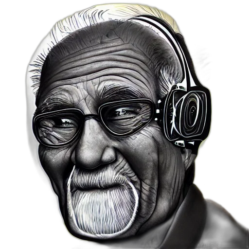 face, mask, staff, robot, photorealistic, cartoon, comic book art, cyberpunk transparent PNG cut-out