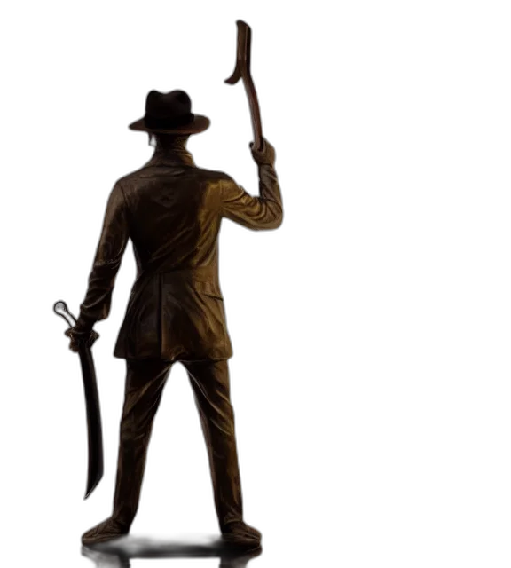 staff, weapon, hat, sword, concept art, 3d render, photorealistic, photo transparent PNG cut-out