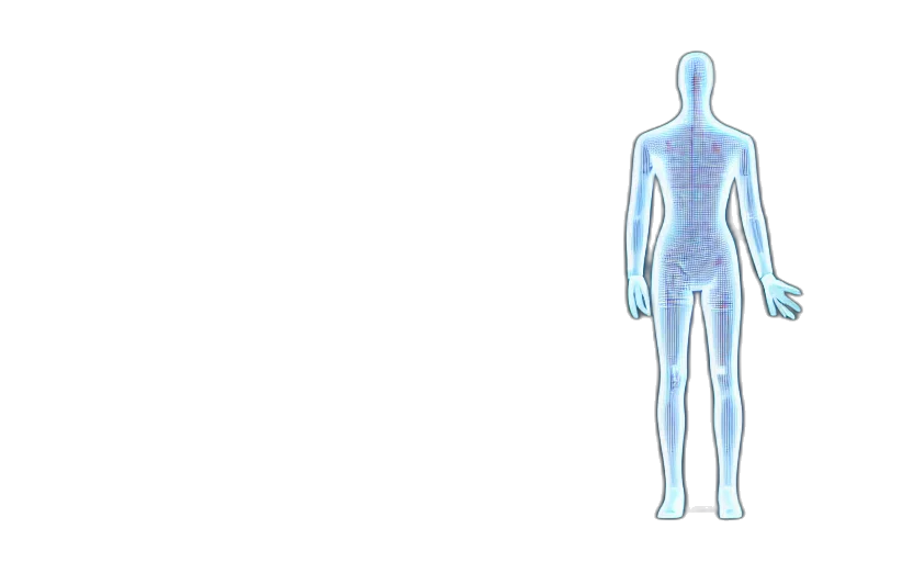 dress, robot, jacket, 3d render transparent PNG cut-out