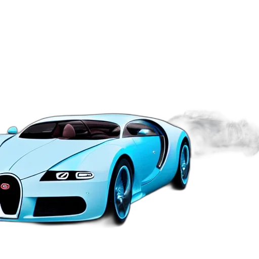 car, weapon, 3d render, concept art, photorealistic, fantasy art, fire, blue transparent PNG cut-out