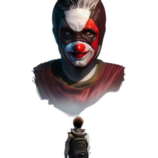 mask, face, creature, concept art transparent PNG cut-out