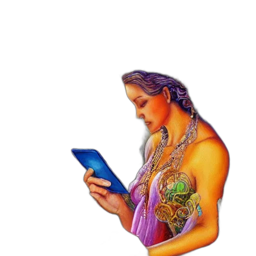 jewelry, dress, fantasy art, pencil sketch transparent PNG cut-out