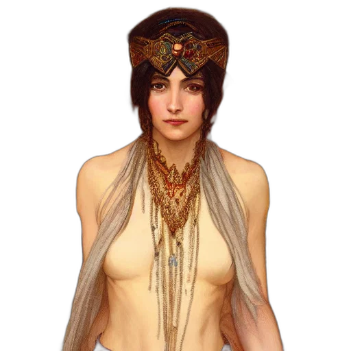 jewelry, crown, hat, staff transparent PNG cut-out