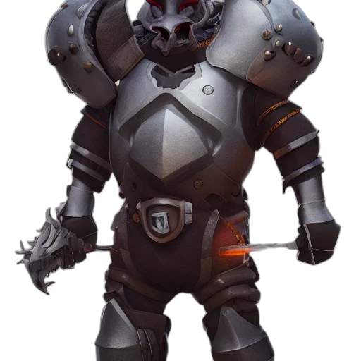 robot, weapon, mask, concept art transparent PNG cut-out