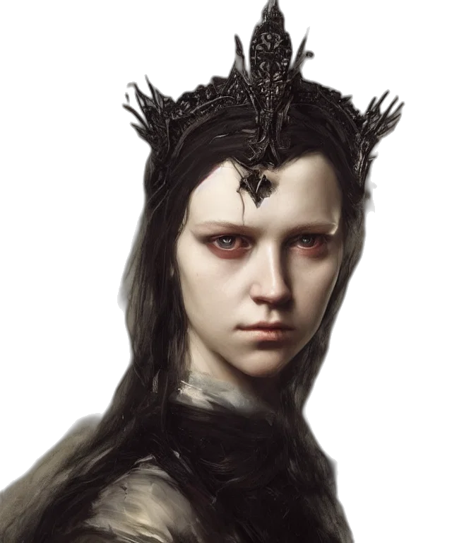 crown, face, dragon, creature transparent PNG cut-out