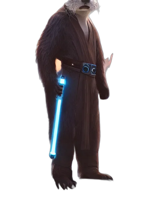 staff, jacket, weapon, animal transparent PNG cut-out