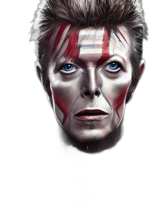 face, mask, photorealistic, comic book art, concept art, 3d render, outer space, red transparent PNG cut-out