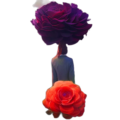 flower, crown, hat, bottle transparent PNG cut-out