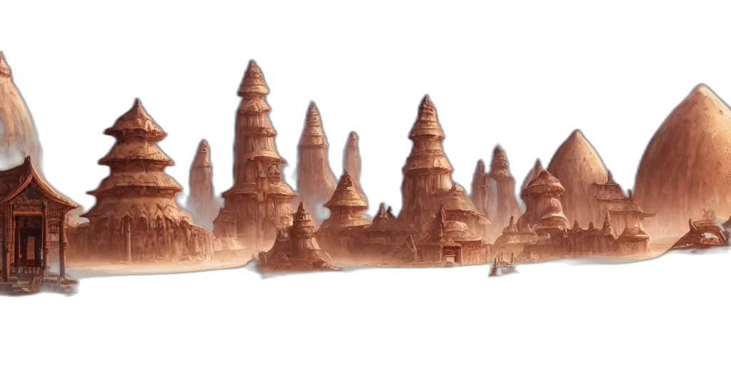crown, concept art, 3d render, fantasy art, watercolor, fog, forest, underwater transparent PNG cut-out