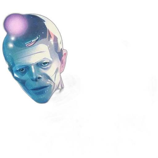 mask, face, concept art, vaporwave transparent PNG cut-out