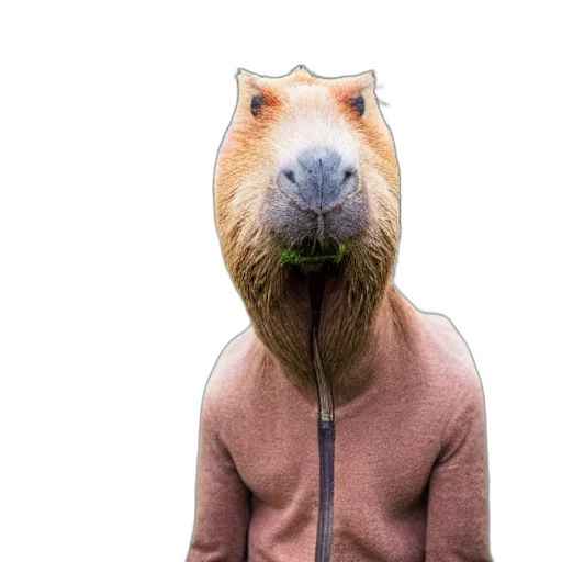 animal, jacket, creature, mask transparent PNG cut-out