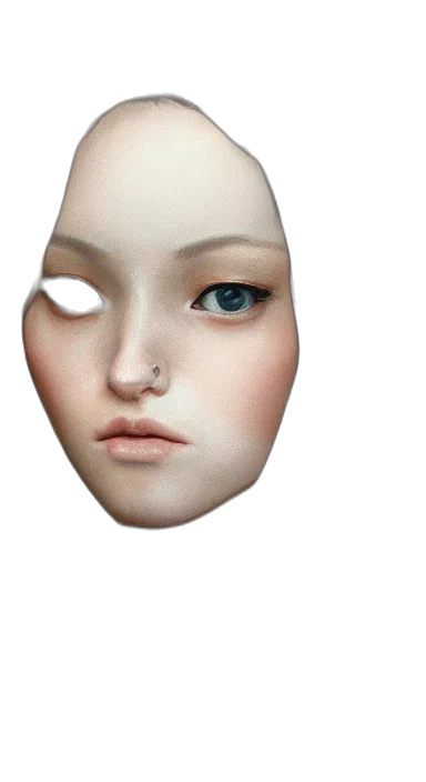 face, mask, robot, jewelry transparent PNG cut-out