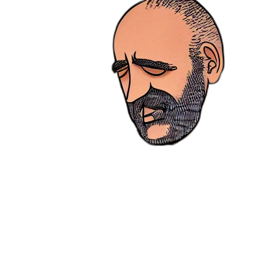 face, mask, staff, hair transparent PNG cut-out
