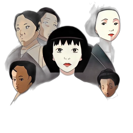 mask, face, staff, anime, concept art, comic book art, cartoon, outer space transparent PNG cut-out