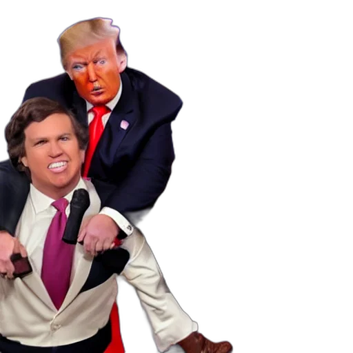 animal, concept art, fire, trump transparent PNG cut-out