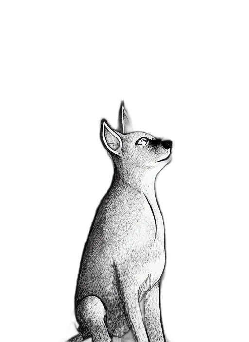 animal, creature, staff, face transparent PNG cut-out