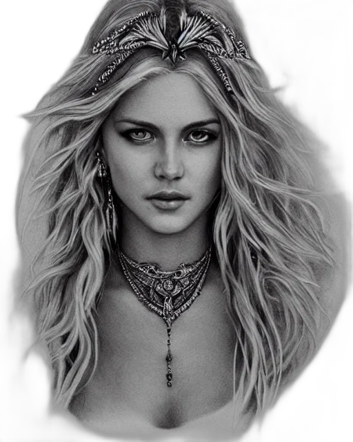 jewelry, crown, face, photorealistic transparent PNG cut-out