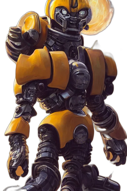 robot, weapon, concept art, 3d render transparent PNG cut-out