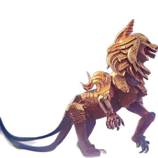 dragon, creature, animal, staff transparent PNG cut-out