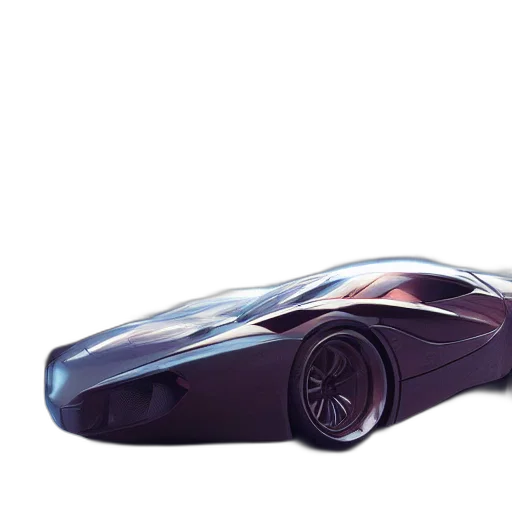car, 3d render, concept art, photorealistic, fantasy art, future, chrome, reflect transparent PNG cut-out