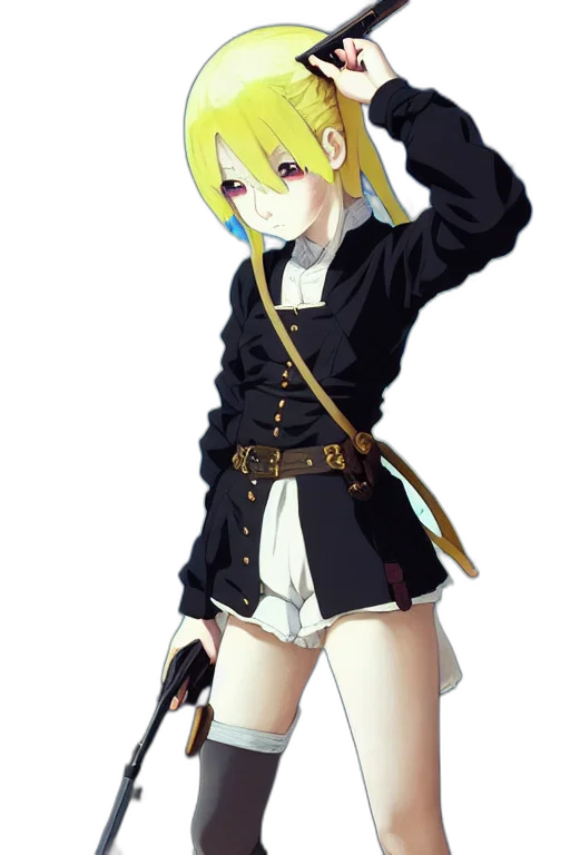 staff, jacket, weapon, sword, anime, pixel art, concept art, 3d render transparent PNG cut-out