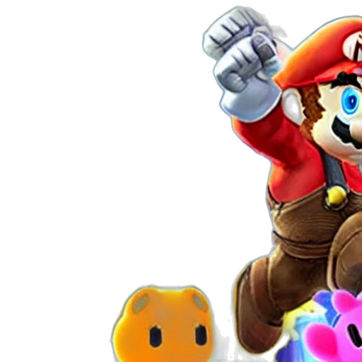 3d render, concept art, colorful, smash transparent PNG cut-out