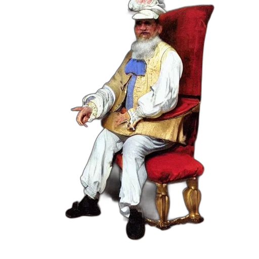 furniture, hat, staff, face transparent PNG cut-out