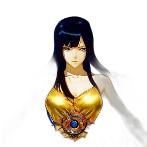 jewelry, dress, staff, fantasy art transparent PNG cut-out