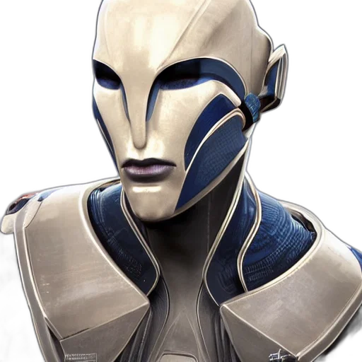 mask, robot, face, concept art transparent PNG cut-out