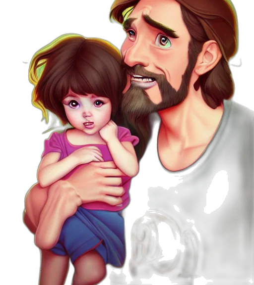 cartoon, photorealistic, watercolor, concept art transparent PNG cut-out