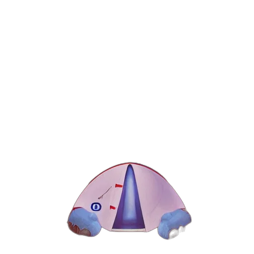 umbrella, hat, crown, staff, 3d render, concept art, vaporwave, pixel art transparent PNG cut-out