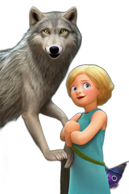 animal, creature, dress, face transparent PNG cut-out
