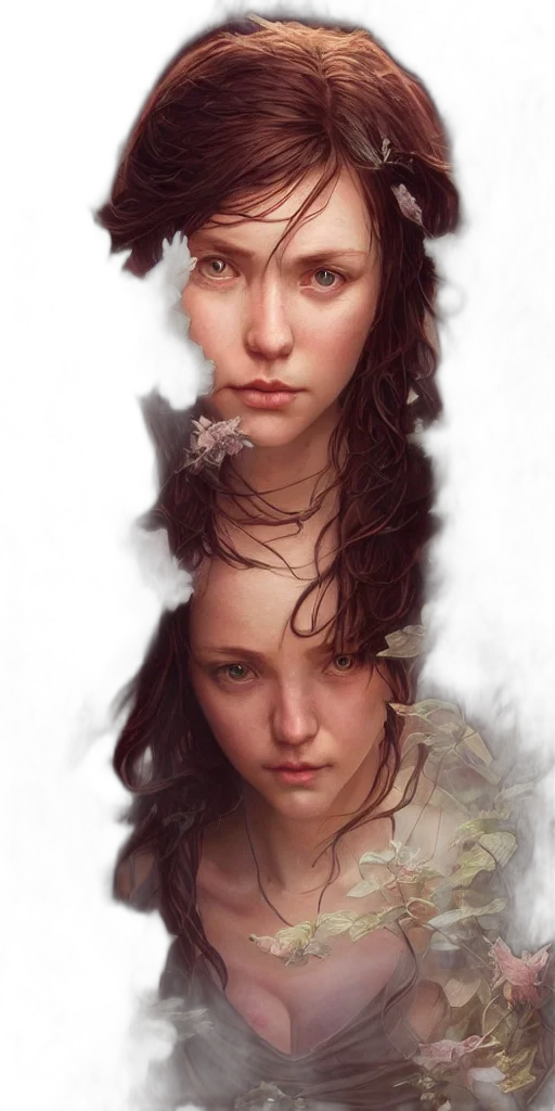 face, crown, photorealistic, fantasy art transparent PNG cut-out