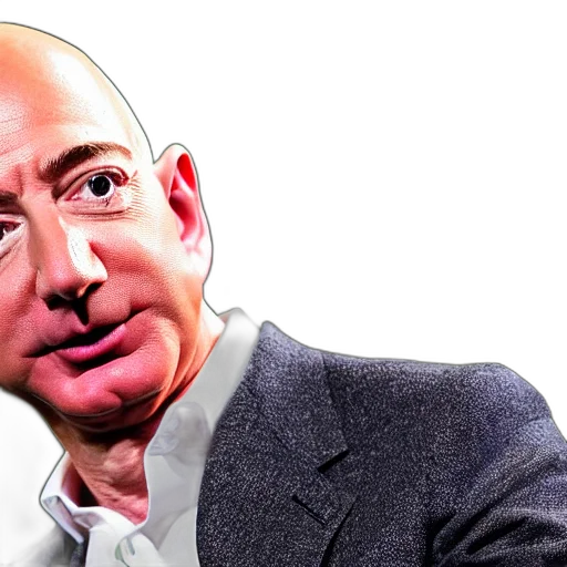 robot, jeff, bezos, merged transparent PNG cut-out