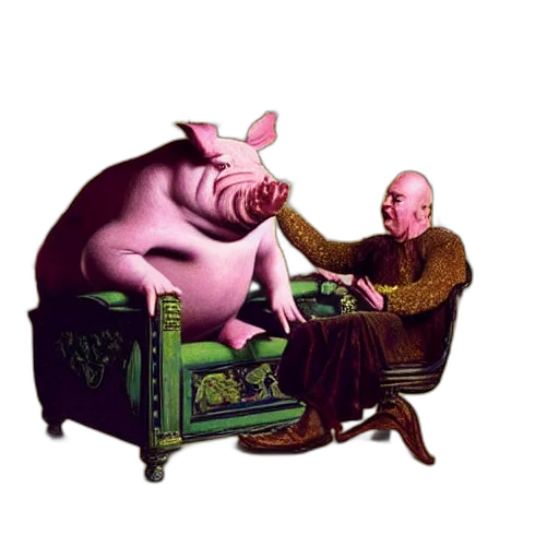 furniture, animal, concept art, photorealistic transparent PNG cut-out