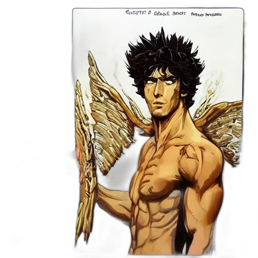 comic book art, concept art, fantasy art, photorealistic transparent PNG cut-out