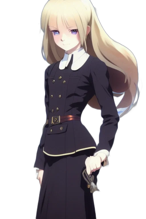staff, jacket, dress, crown transparent PNG cut-out