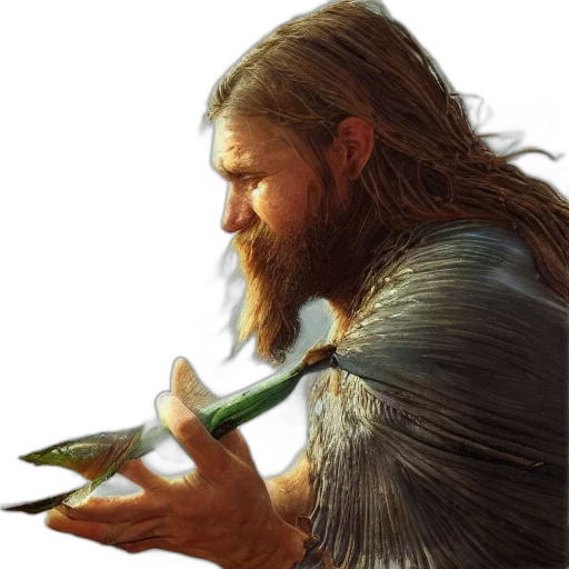 sword, weapon, dragon, staff transparent PNG cut-out