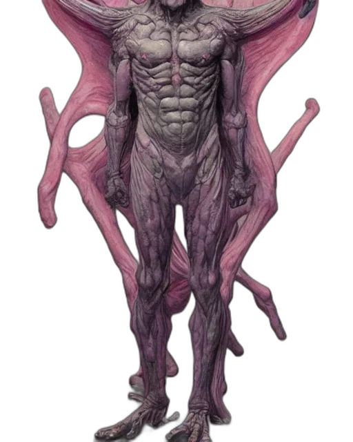 creature, animal, concept art, comic book art, fantasy art, 3d render, medium, shot transparent PNG cut-out