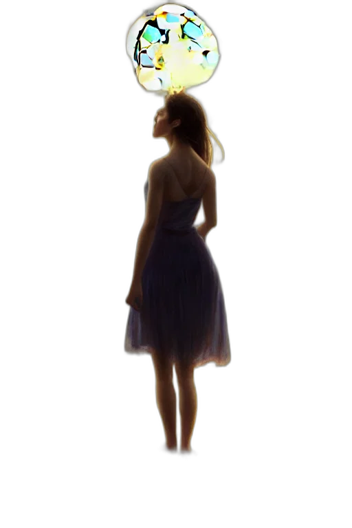 dress, staff, face, jewelry, photorealistic, concept art, 3d render, oil painting transparent PNG cut-out