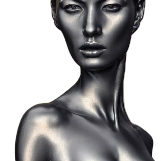 face, jewelry, mask, crown, photorealistic, 3d render, concept art, fantasy art transparent PNG cut-out