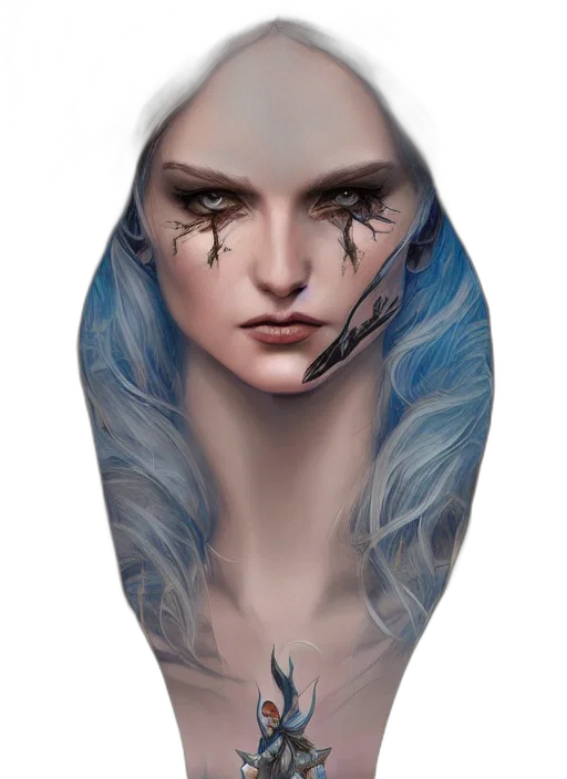 mask, face, jewelry, creature transparent PNG cut-out