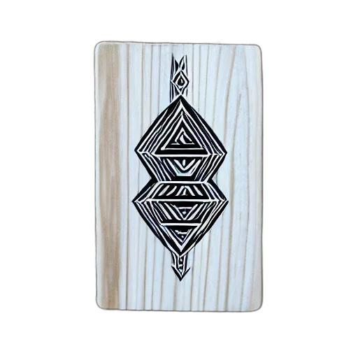 jewelry, kalimba, wooden, logo transparent PNG cut-out