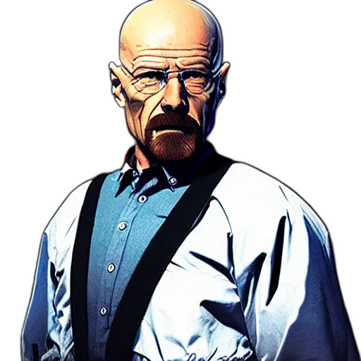staff, face, jacket, comic book art, concept art, cartoon, photorealistic, walter transparent PNG cut-out