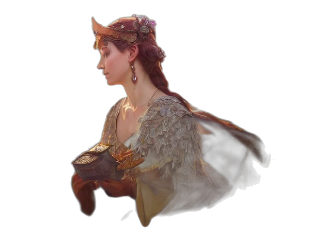dragon, crown, hat, dress transparent PNG cut-out