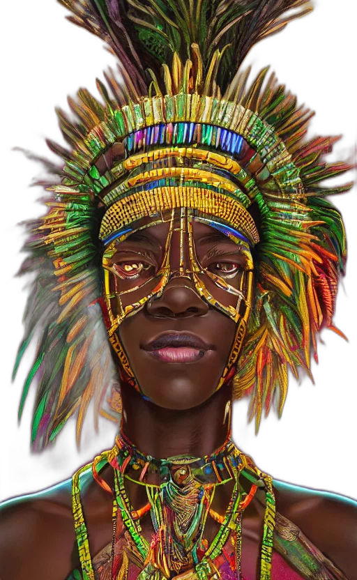 face, mask, crown, hat, photorealistic, fantasy art, concept art, watercolor transparent PNG cut-out